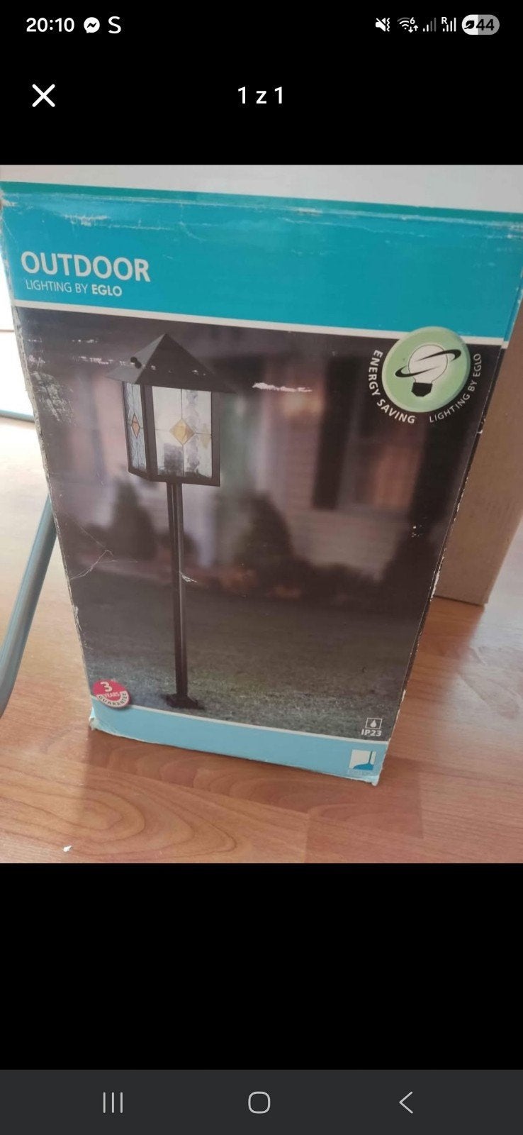2x EGLO Buitenlampen - Nieuw in doos, Ophalen, Overige materialen, Minder dan 50 watt, Staande lamp