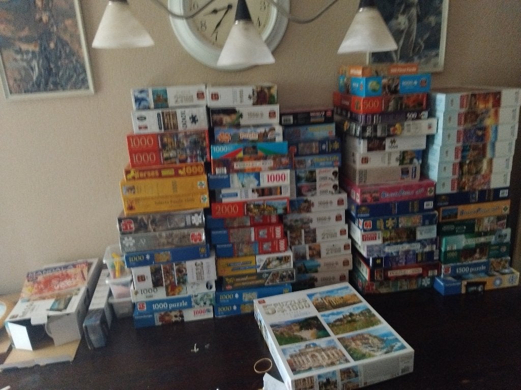 Puzzels, Hobby en Vrije tijd, Denksport en Puzzels, Ophalen of Verzenden, 500 t/m 1500 stukjes, Zo goed als nieuw, Legpuzzel