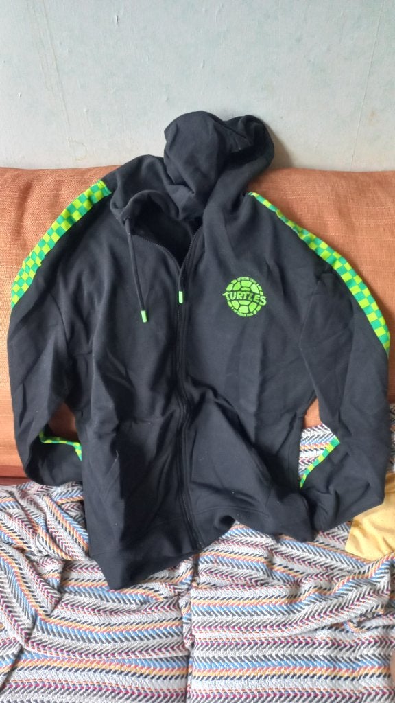 Hoodie vest jack Teenage Mutant Ninja Turtles XXL, Zwart, Nieuw, Overige maten, Ophalen of Verzenden