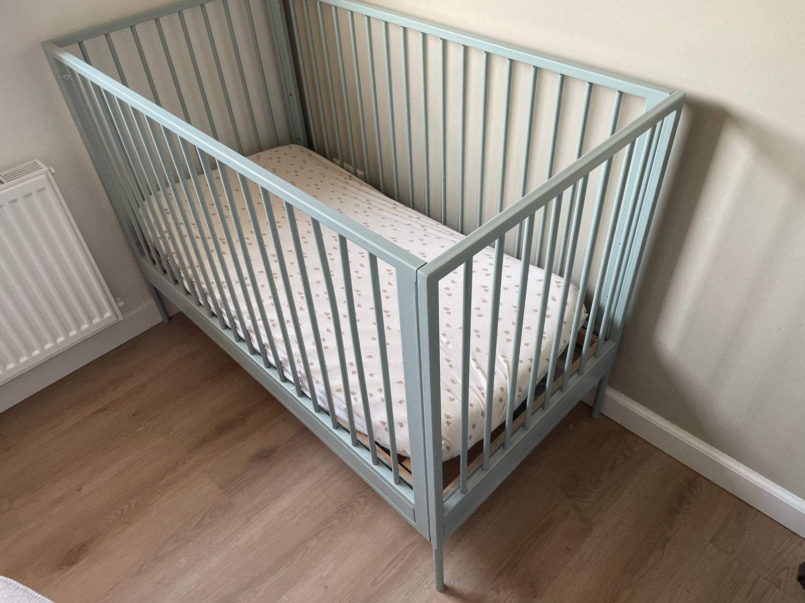Commode & ledikant incl matras, Ophalen, Gebruikt, 70 tot 85 cm, Lattenbodem