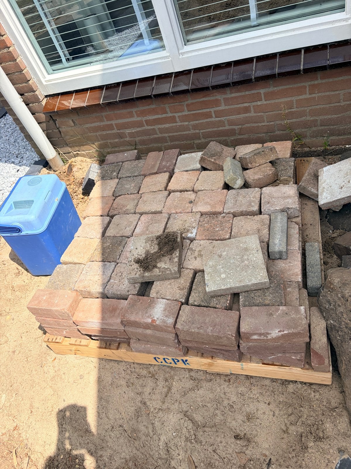Diverse partij stenen en rotsen voor tuin of project, Tuin en Terras, Ophalen, Overige materialen, Gebruikt, Kei