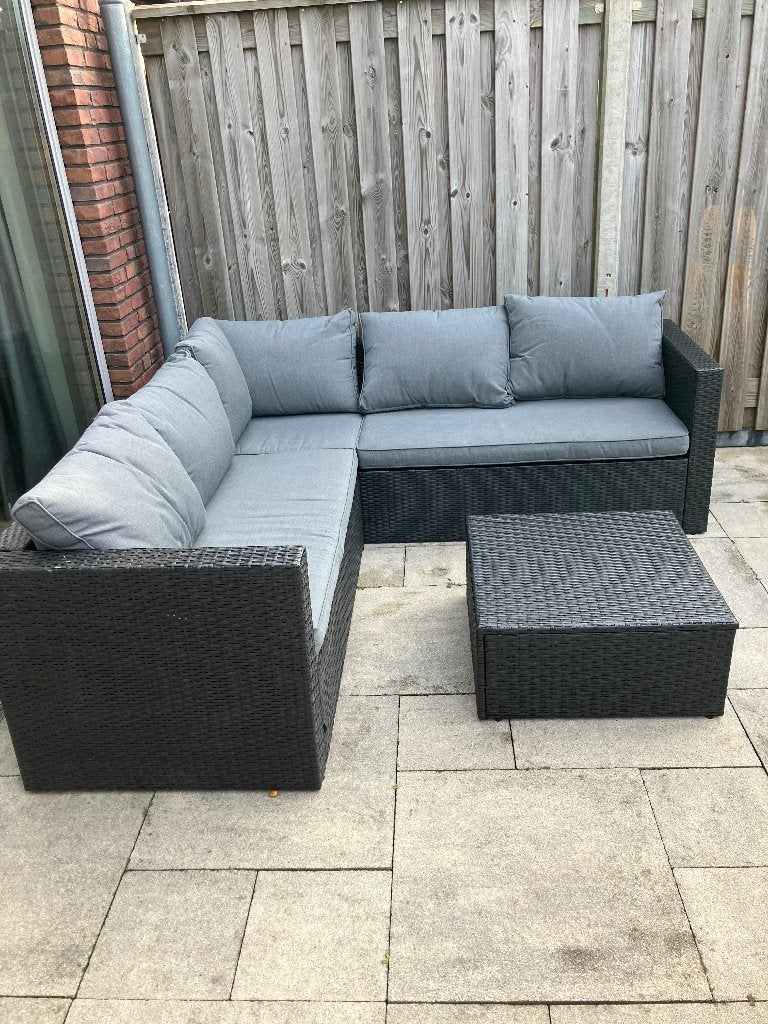Tuinset bank, Tuin en Terras, Ophalen, Gebruikt, Bank