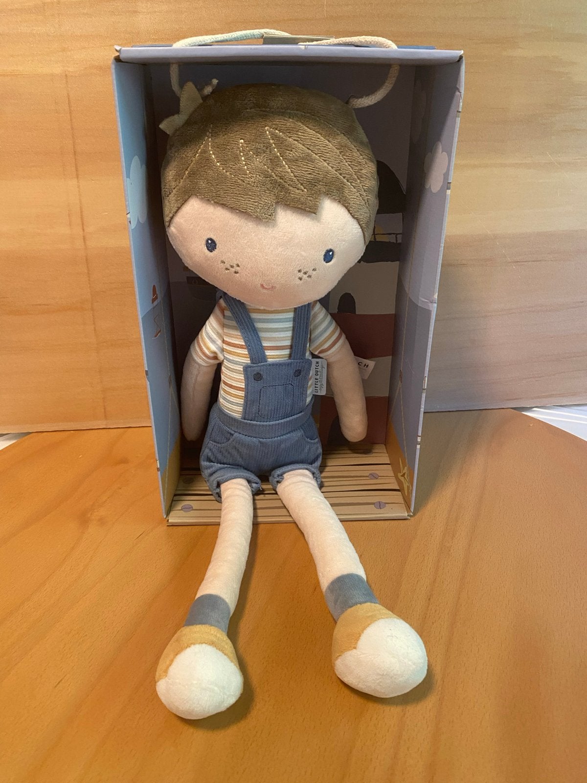 Little Dutch Jim knuffelpop - 50 cm - Nieuw in doos, Met doos, Overige karakters, Little Dutch, Overige typen