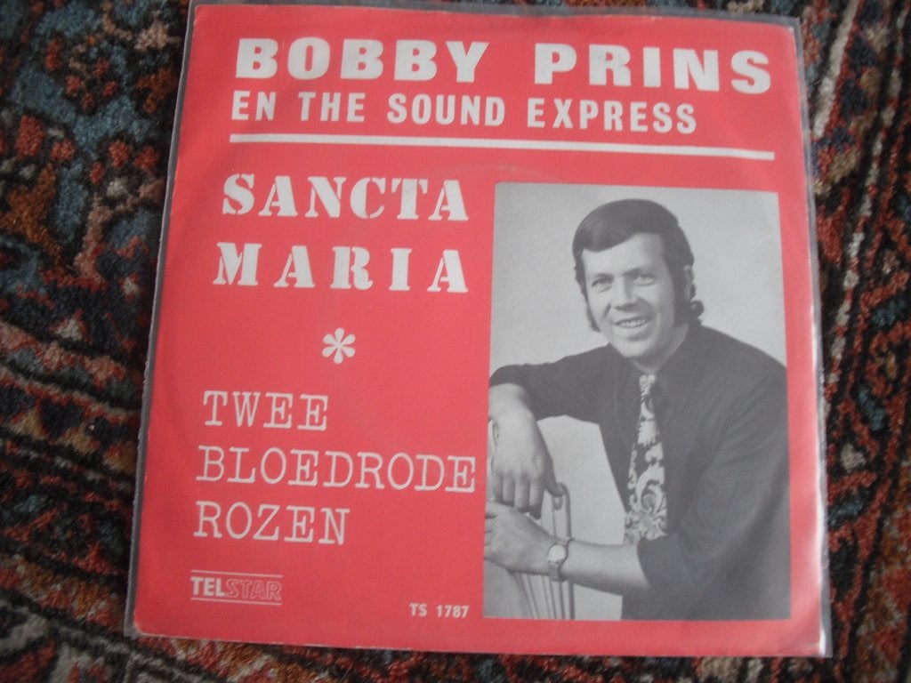 Bobby Prins - Sancta Maria (nl), Cd's en Dvd's, Ophalen of Verzenden, Zo goed als nieuw, 12 inch, Levenslied of Smartlap