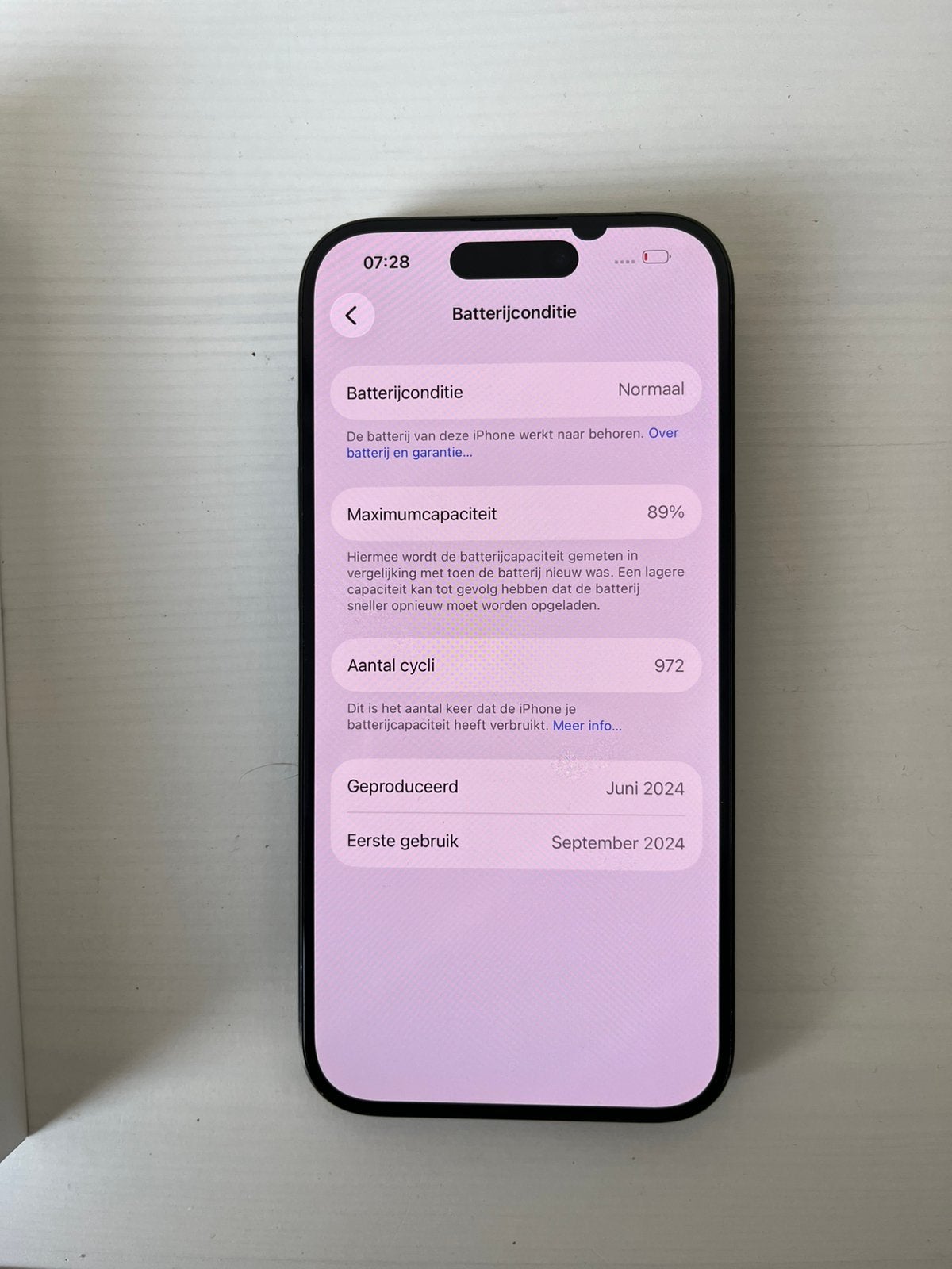 Foto 8 van Apple Iphone 15 Pro | Nieuwstaat | Batterij 89% | DS Telecom