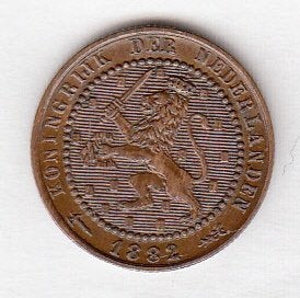 Willem III - 1 cent 1882 Pr lastig jaar -Sch.699, Postzegels en Munten, Munten | Nederland, Ophalen of Verzenden, Koning Willem III