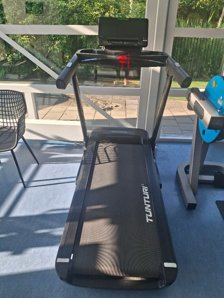 loopband tunturi T80, Ophalen, Zo goed als nieuw, Metaal, Loopband