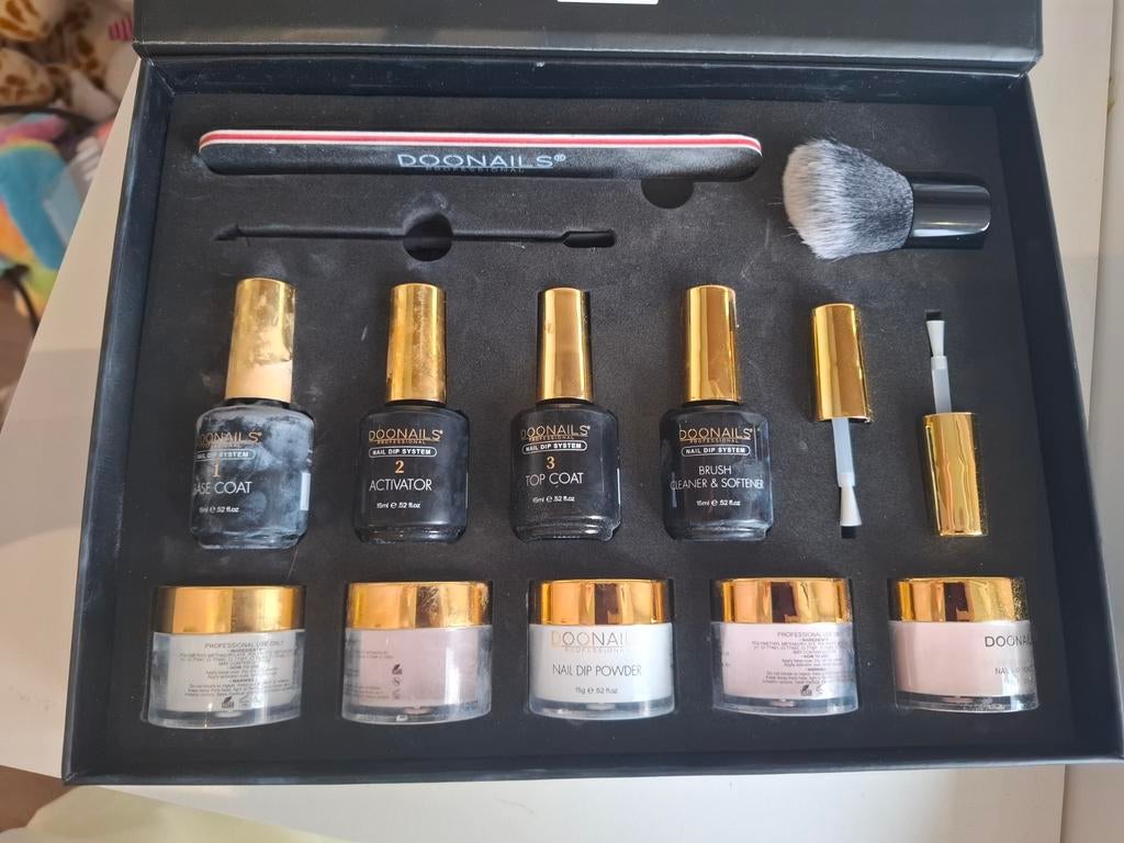 Doonails Professional Dip System Nagelset, Ophalen of Verzenden, Zo goed als nieuw