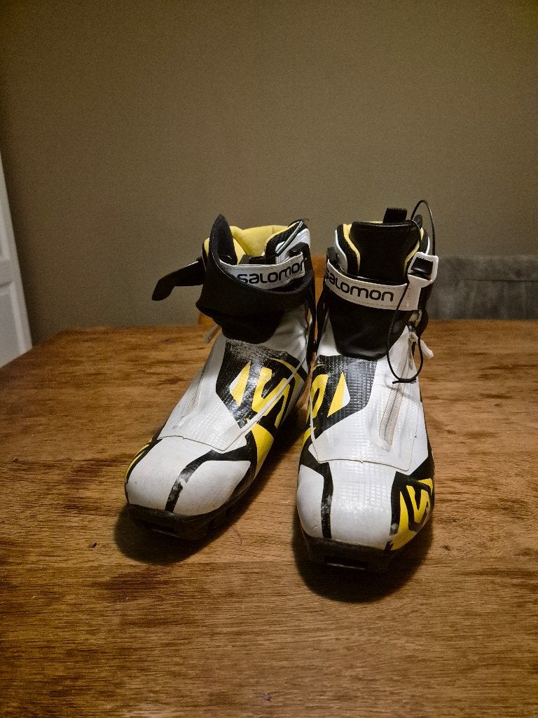 Salomon schaatsschoenen maat 40 2/3, Overige merken, Klapschaats, Gebruikt, Overige typen