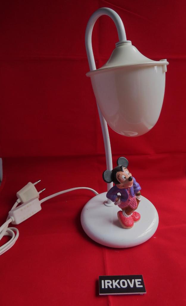 LEUKE LAMP MET WACHTENDE MICKEY MOUSE! * Tafelmodel *, Verzamelen, Disney, Verzenden, Mickey Mouse, Beeldje of Figuurtje