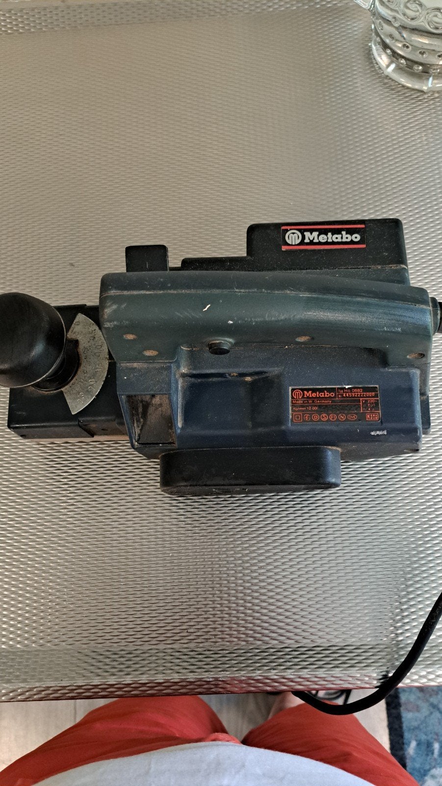 Metabo schaafmachine, Doe-het-zelf en Verbouw, Ophalen of Verzenden, Gebruikt