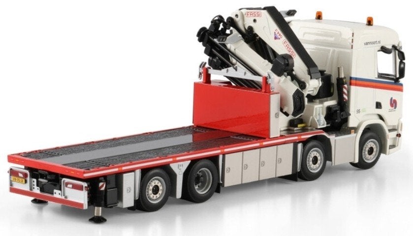 WSI SCANIA R NORMAL AUTOLAADKRAAN - VAN NOORT TRANSPORTEN, Hobby en Vrije tijd, Wsi, ., Nieuw, Ophalen of Verzenden