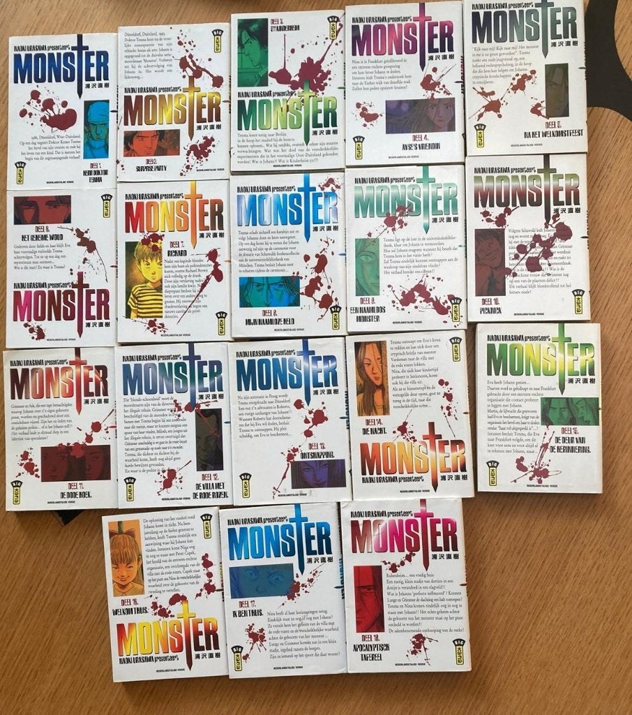 Monster Manga Nl, Boeken, Meerdere comics, Ophalen of Verzenden, Gelezen, Japan (Manga)