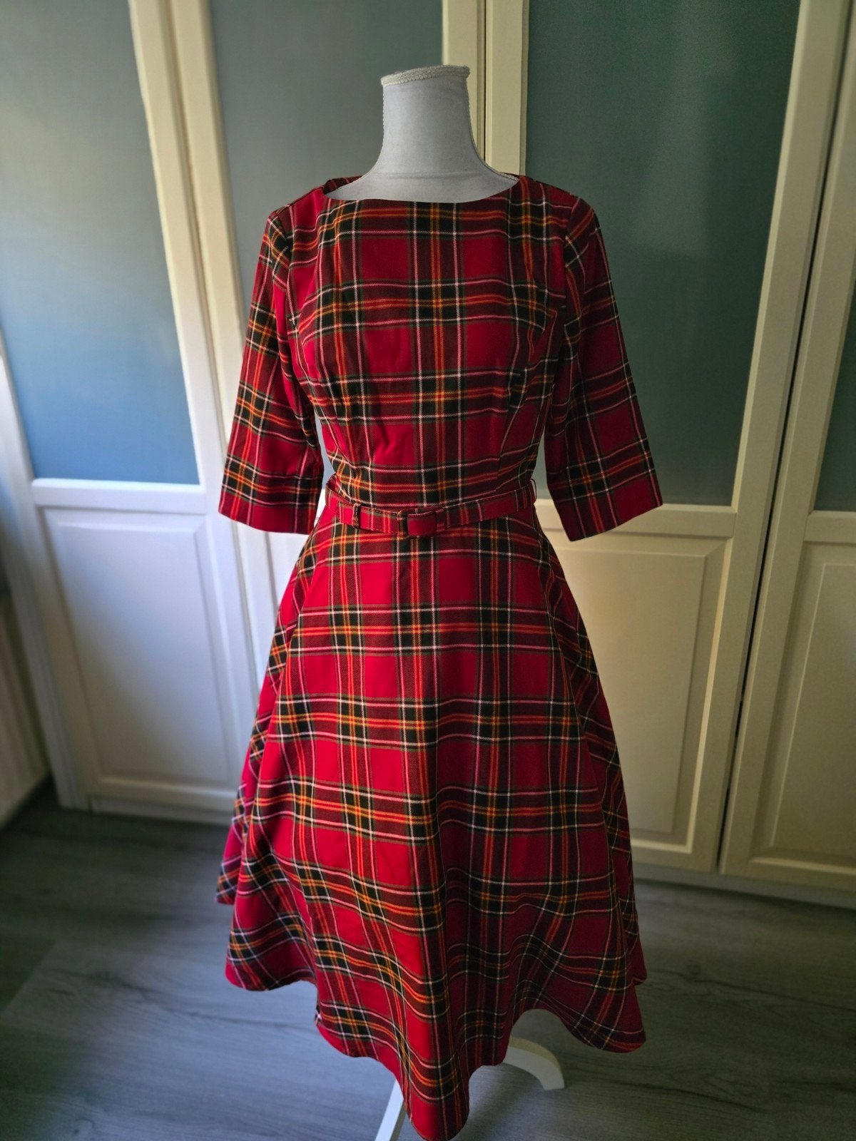 vintage jurk van Collectif Maat M, Kleding | Dames, Maat 38/40 (M), Collectif London, Nieuw, Ophalen of Verzenden