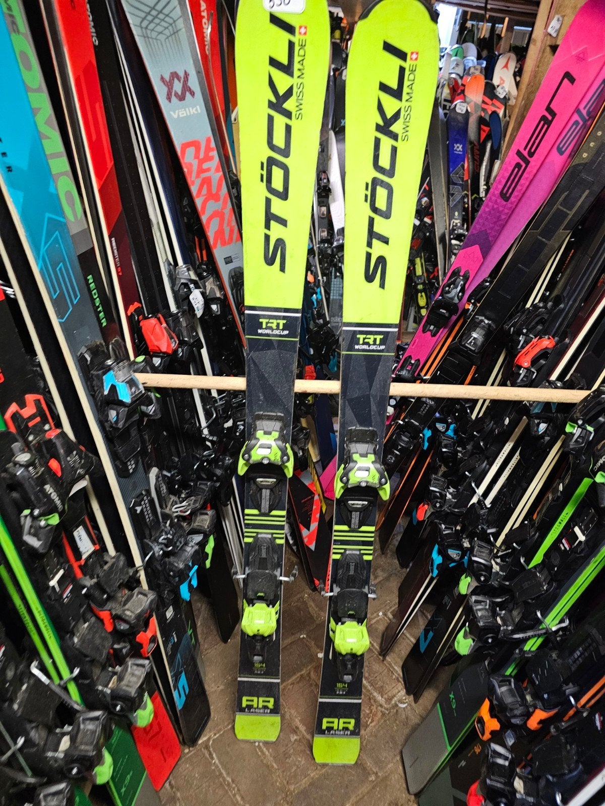 154 STOCKLI laser AR all Mountain race best stockli, Overige merken, Gebruikt, Ophalen of Verzenden, Carve