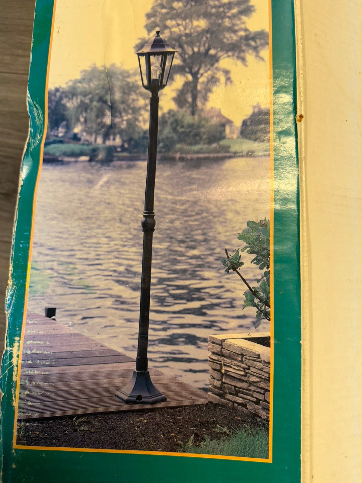 Tuinlamp lantaarnpaal zwart, Minder dan 50 watt, Staande lamp, Ophalen of Verzenden, Netvoeding