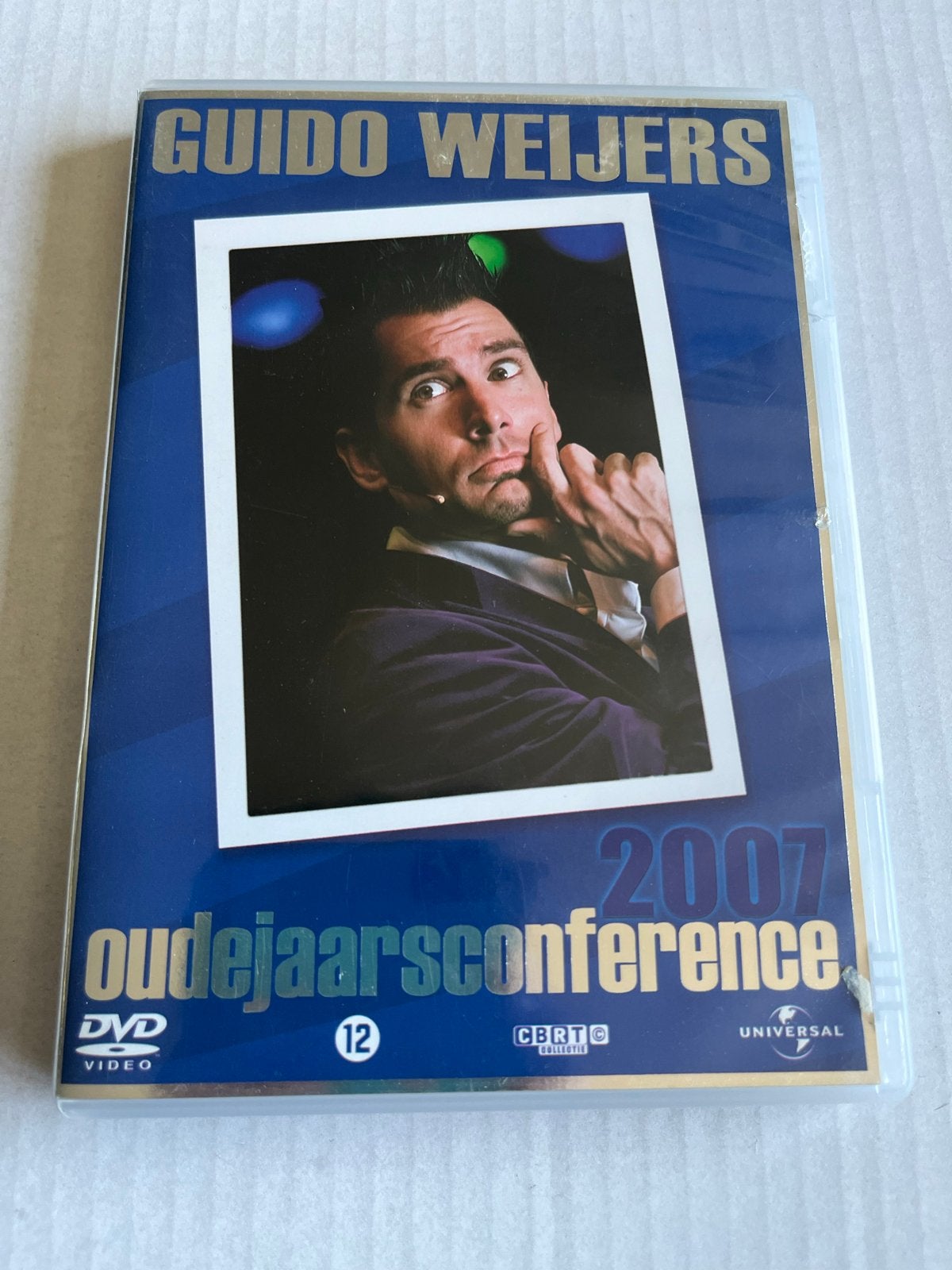 Guido Weijers Oudejaarsconference 2007 DVD, Vanaf 12 jaar, Ophalen of Verzenden, Gebruikt, Stand-up of Theatershow