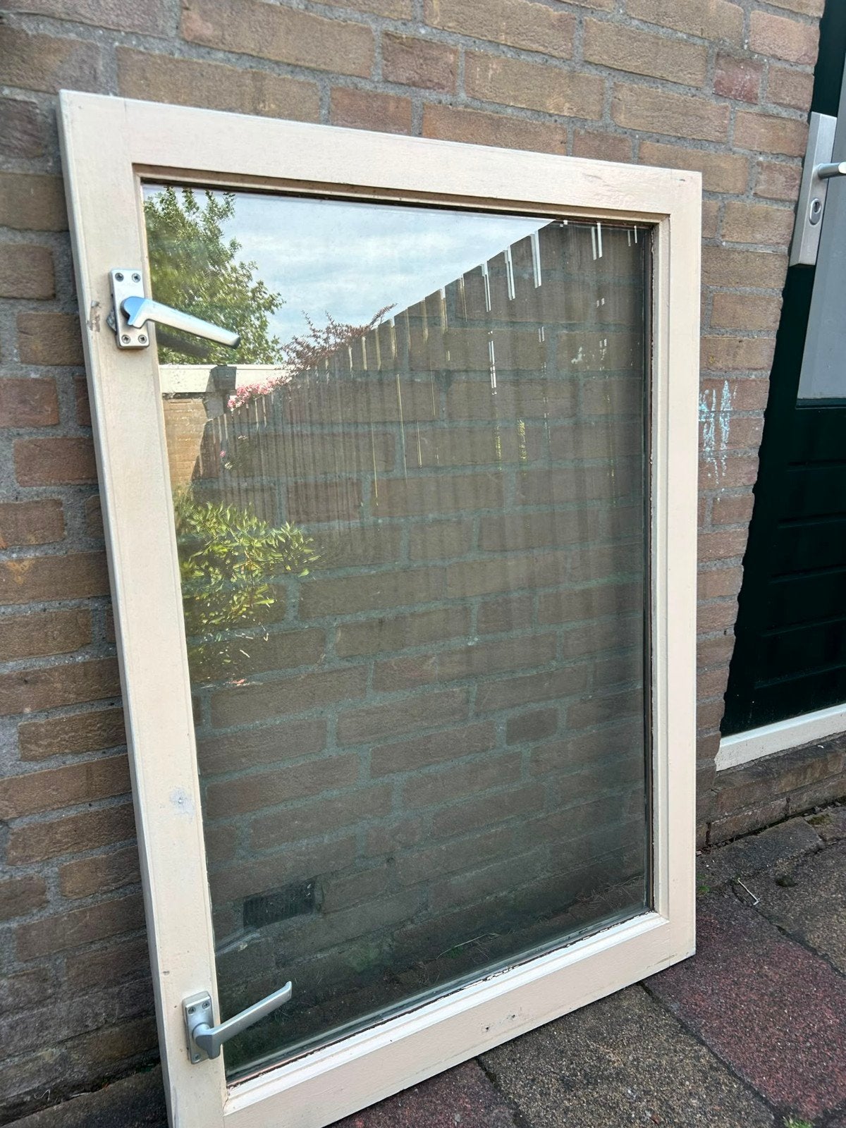 Hardhout raamkozijn, Raamkozijn, Inclusief glas, 75 tot 150 cm, Hout