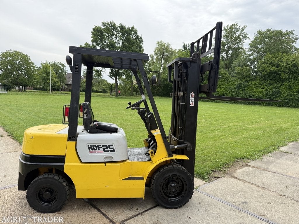 2.5 tonner diesel heftruck 3-delig freelift Sideshift 4500uu, Zakelijke goederen, Machines en Bouw | Heftrucks en Intern transport