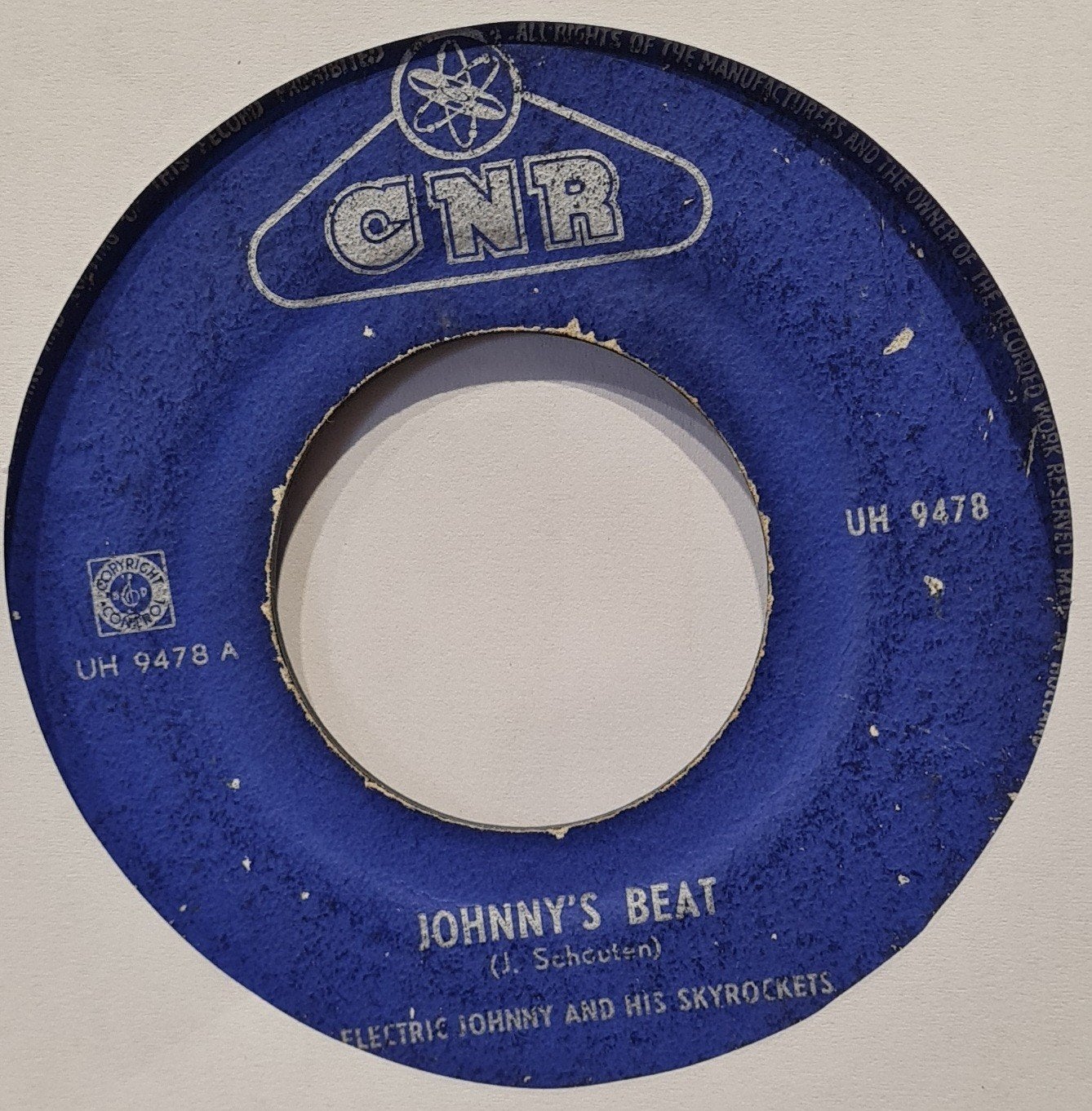 ELECTRIC JOHNNY AND HIS SKYROCKETS - JOHNNY'S BEAT, Ophalen of Verzenden, Gebruikt