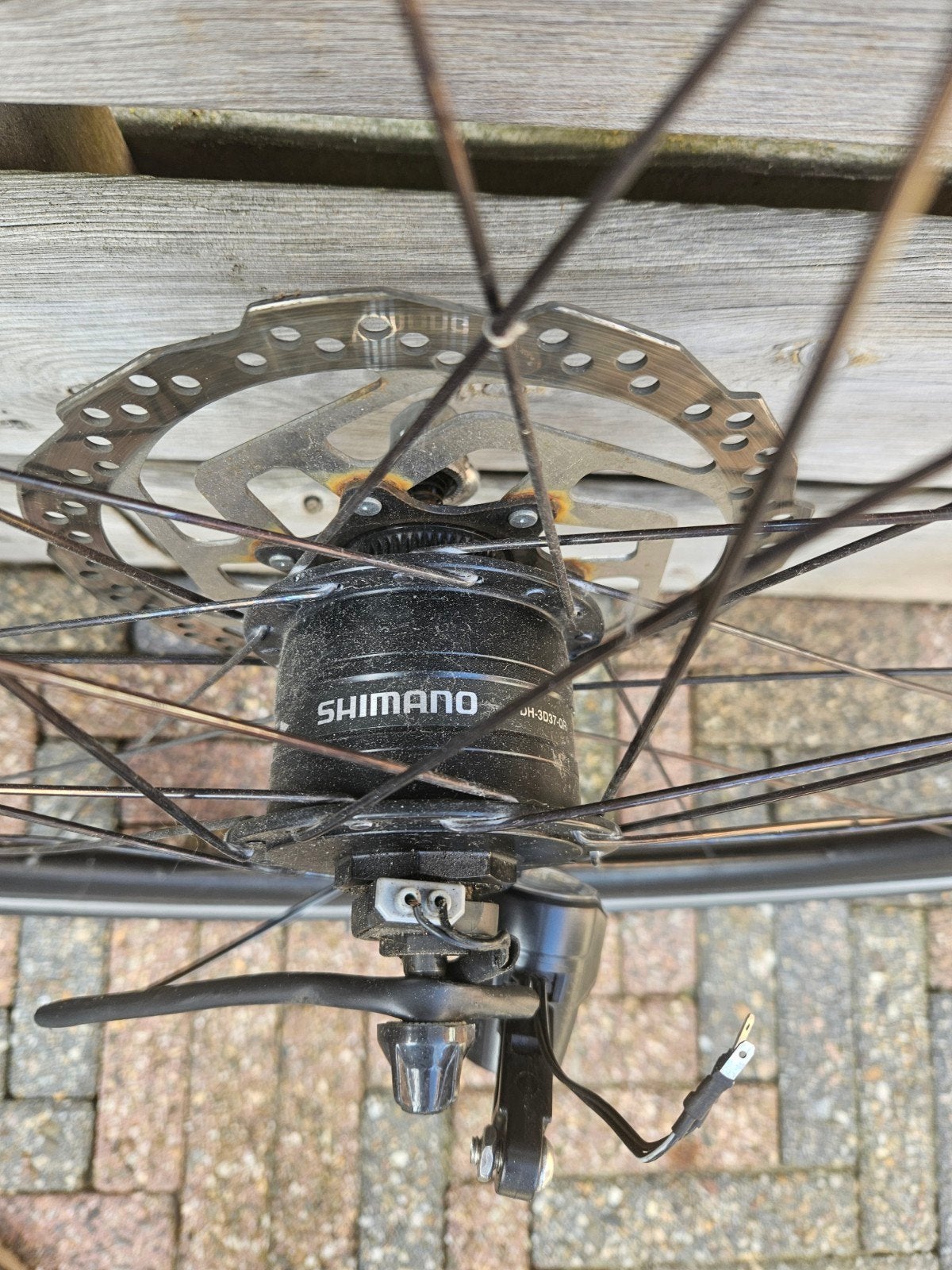 Shimano 28 inch, Ophalen, Gebruikt, Band, Aluminium