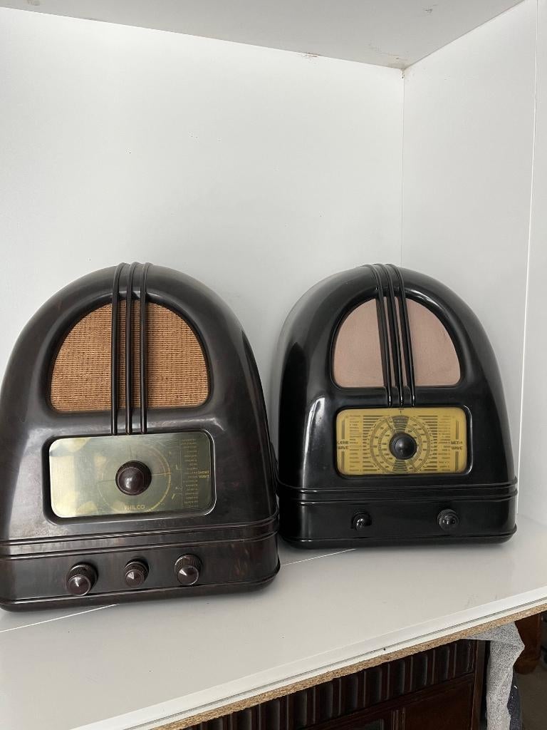 Art Deco radio`s, Philco 1936 en 1937, Antiek en Kunst, Ophalen