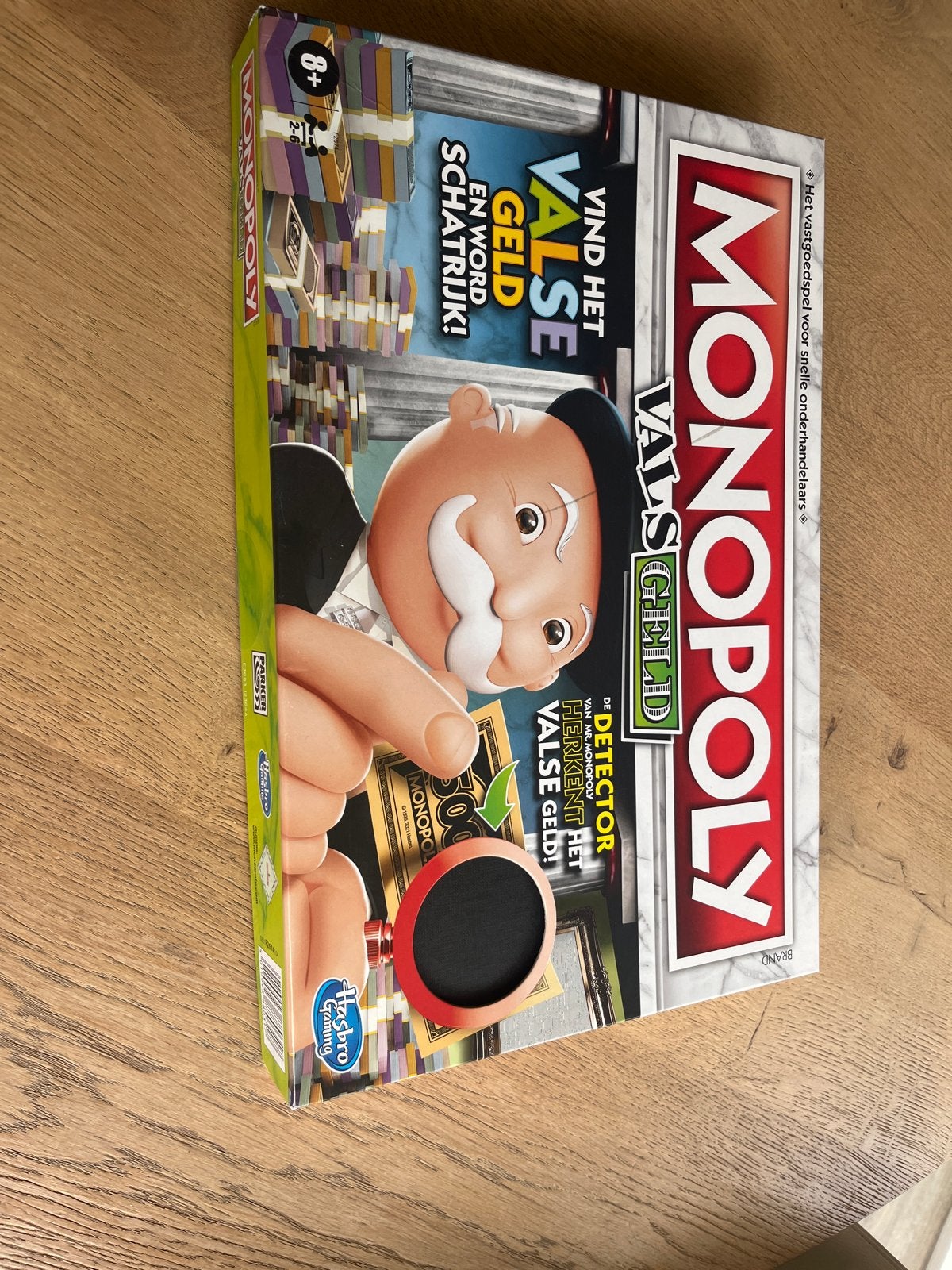 Monopoly Vals Geld - Vind het valse geld en word schatrijk!, Drie of vier spelers, Ophalen of Verzenden, Zo goed als nieuw