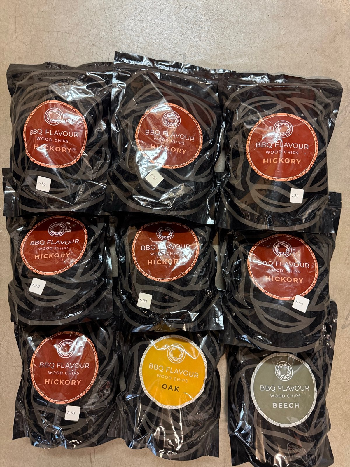 BBQ Flavour Wood Chips - Hickory, Eik, Beuk (diverse smaken), Ophalen of Verzenden, Nieuw