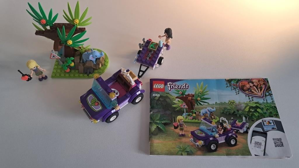 Lego Friends  reddingsbasis babyolifant in jungle, Kinderen en Baby's, Speelgoed | Duplo en Lego, Lego, Friends, Ophalen of Verzenden