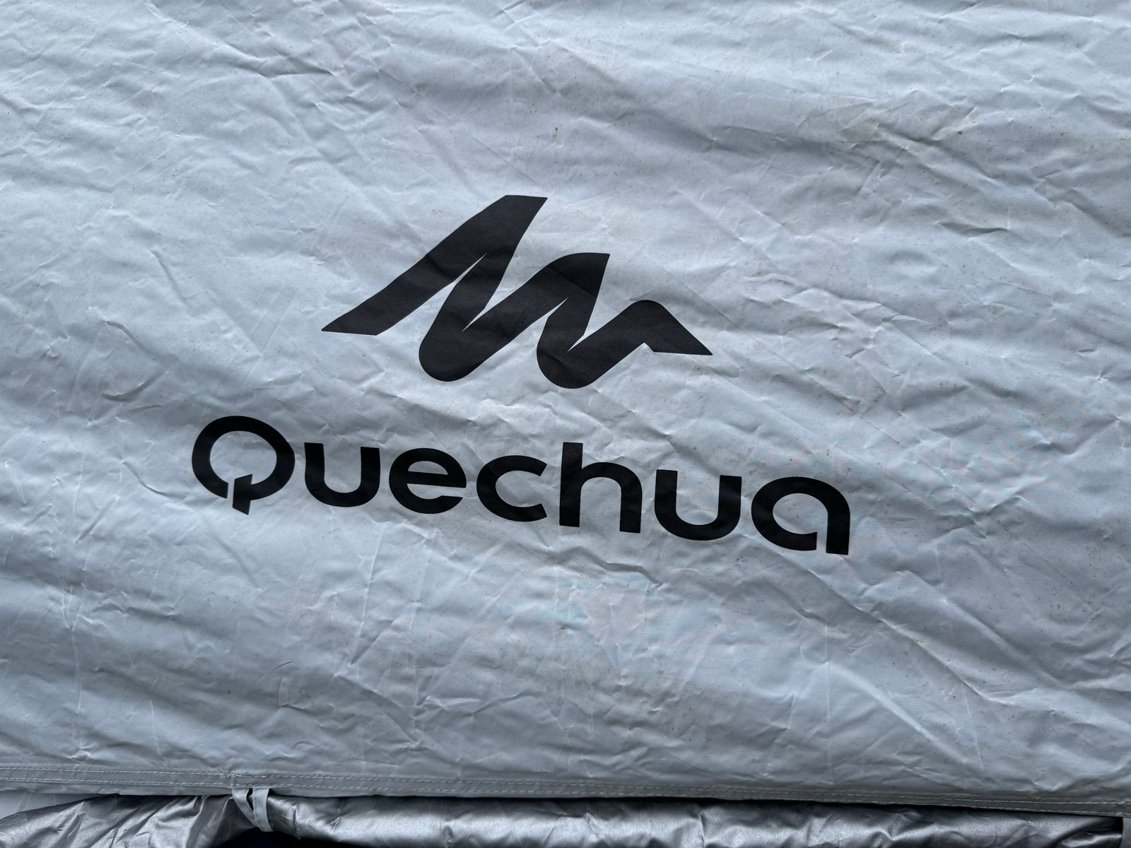 Quechua 2 Seconds tent 2 personen - Black & White editie, Ophalen, Gebruikt, Tot en met 2