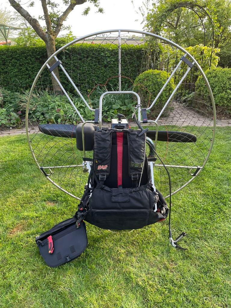 PAP paramotor set, volledig! Dudek scherm en accessoires, Ophalen, Zo goed als nieuw, Scherm