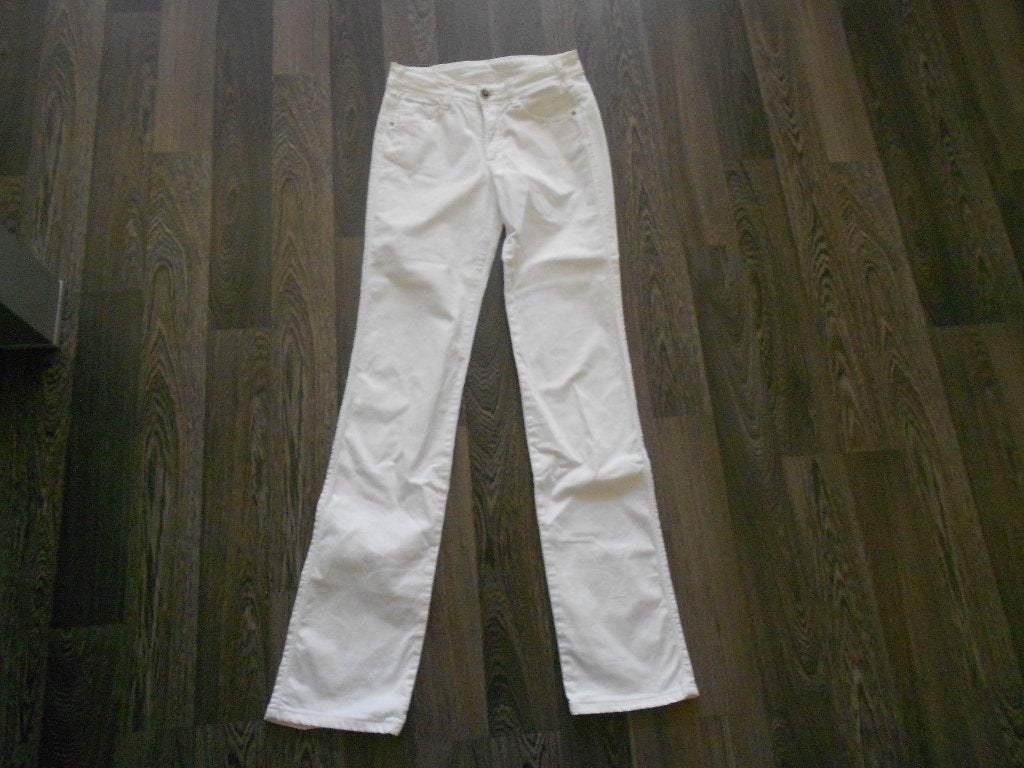 mooie witte damesbroek ( maat 29 ) PEPITA MI CORAZON, Kleding | Dames, Wit, Ophalen of Verzenden, Maat 34 (XS) of kleiner, Lang