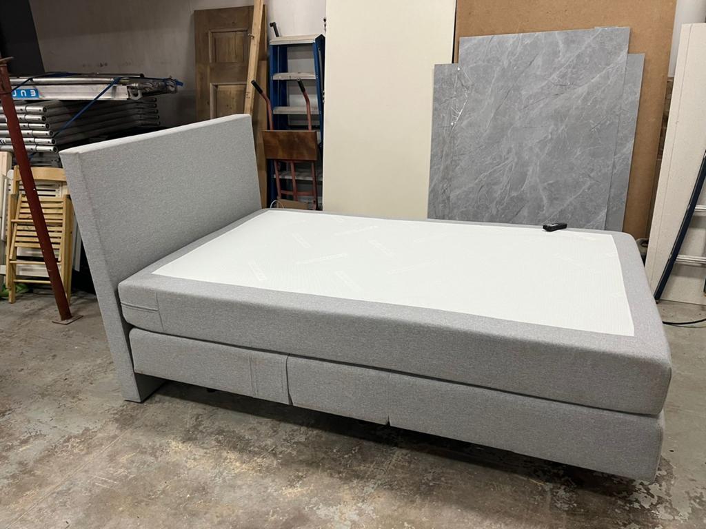 Elektrisch bed seniorenbed twijfelaar | zgan!, Ophalen, -, -, Slaapkamer bed twijfelaar