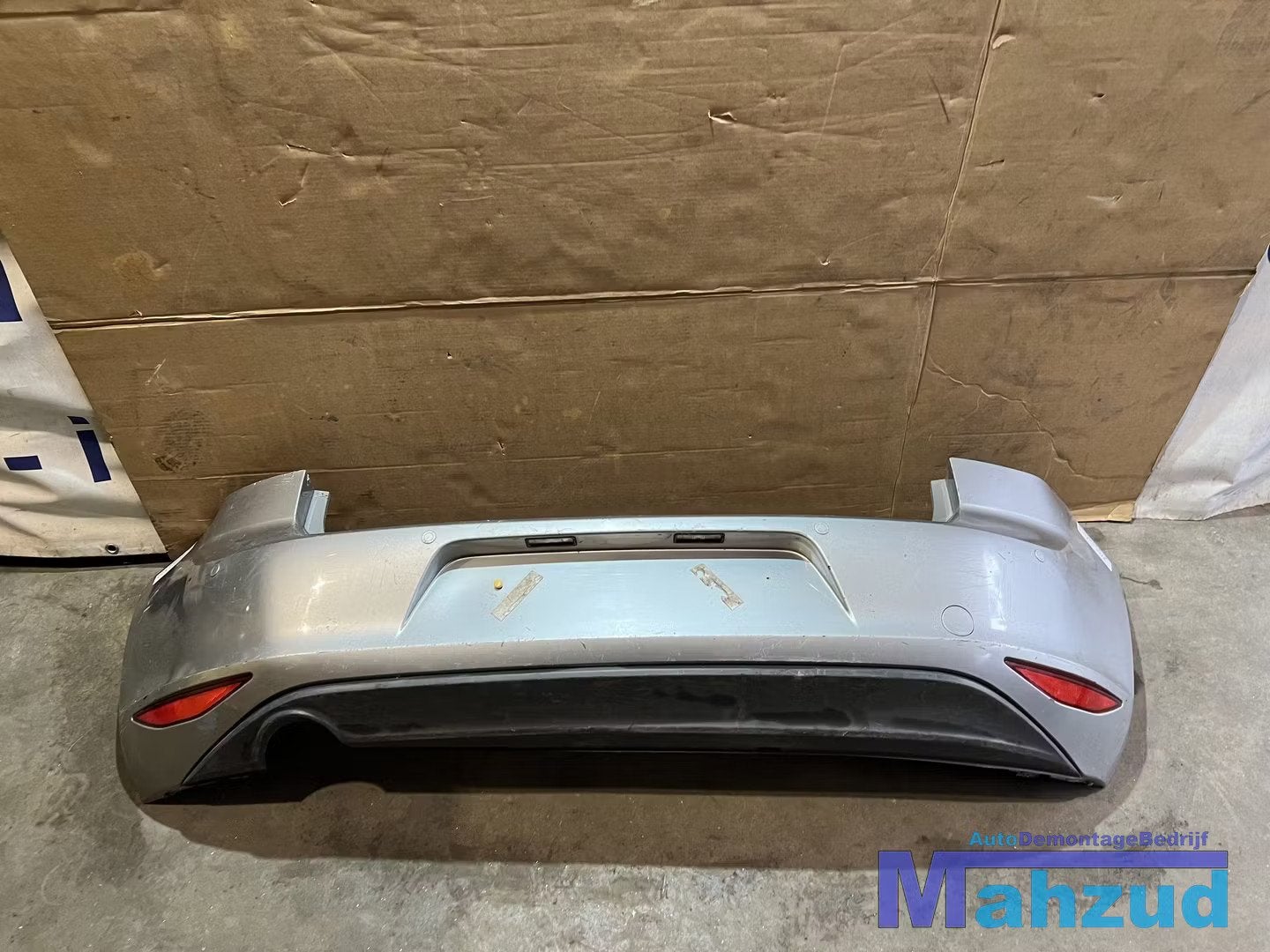VW GOLF 7 Hatchback Grijs zilver achterbumper bumper 2012-20, Gebruikt, Volkswagen, Volkswagen AG, Achter