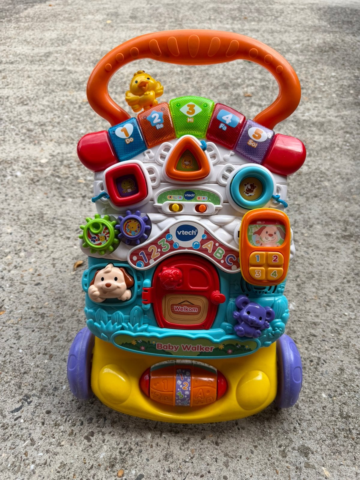 VTech Baby Walker loopkarretje, Ophalen, Zo goed als nieuw, 6 maanden tot 2 jaar