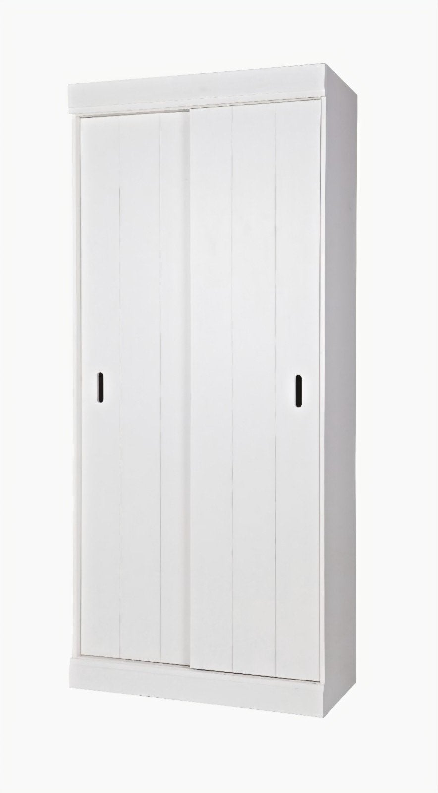 WOOOD Row plankenkast met schuifdeuren 195x85x44, Ophalen, 25 tot 50 cm