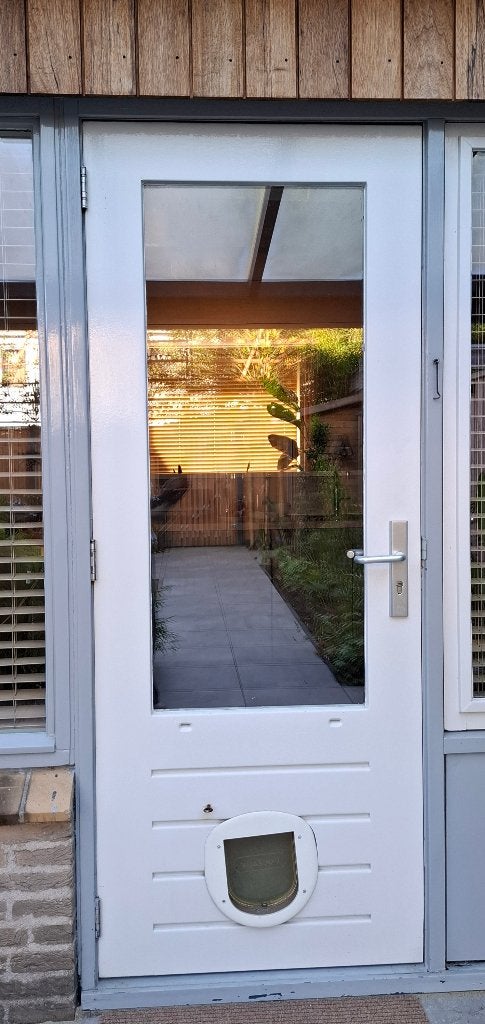 Buitendeur achter, Ophalen, Gebruikt, 80 tot 100 cm, Buitendeur
