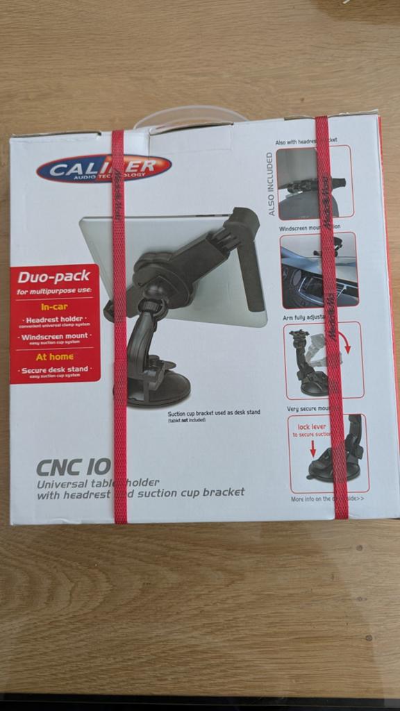 Caliber Universele Tablethouder: Auto & Thuis Gebruik, Ophalen, Nieuw