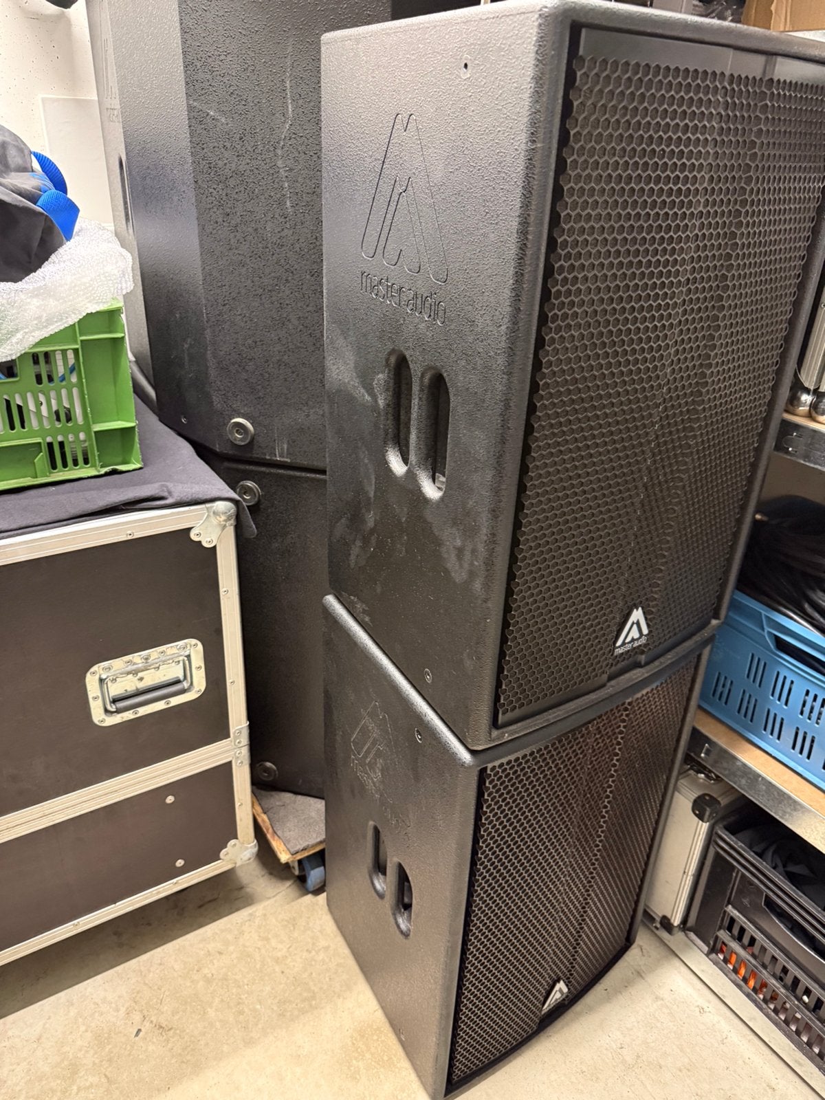 Master Audio L15X set speakers, Ophalen, Zo goed als nieuw, Overige merken
