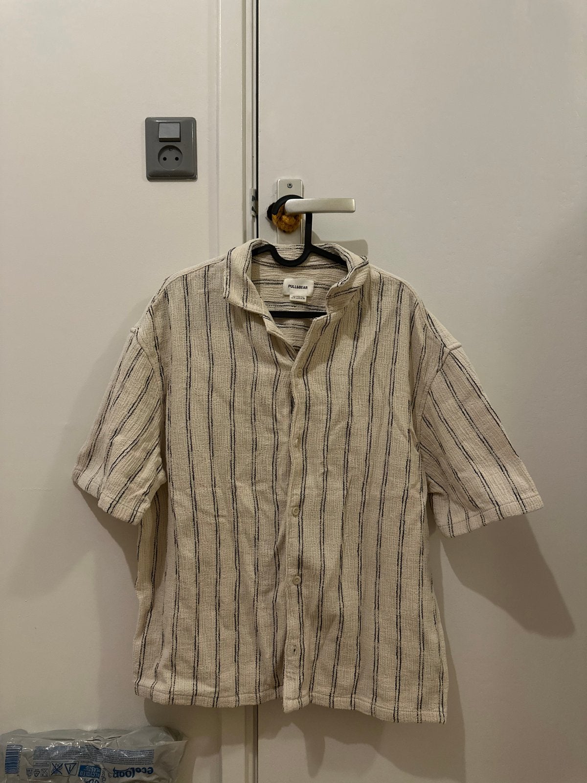 2 Pull&Bear gestreepte shirts, Kleding | Heren, Ophalen of Verzenden, Zo goed als nieuw, Maat 48/50 (M), Meerkleurig