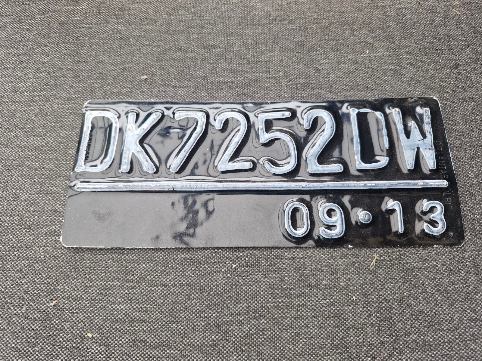 Kentekenplaat Indonesië Bali nummerbord License Indonesia MO, Verzenden, Gebruikt, Auto's