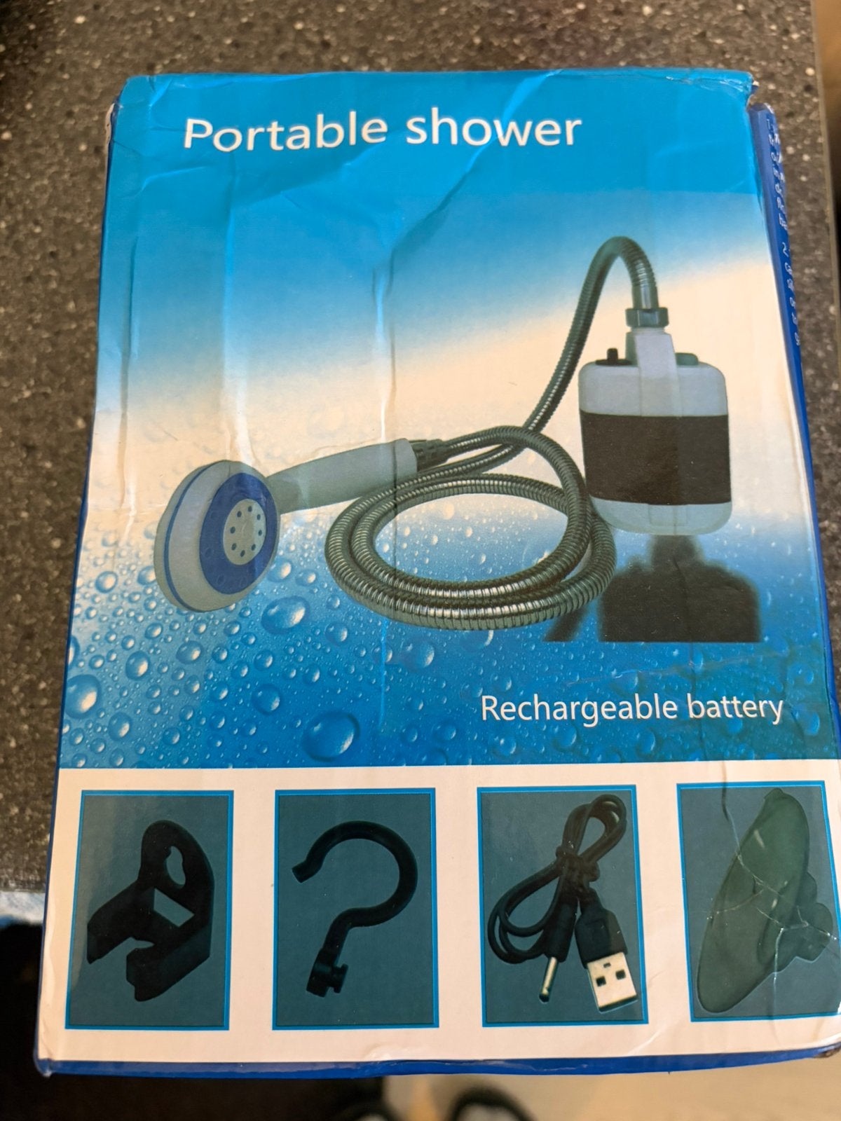 Portable shower, Ophalen of Verzenden, Zo goed als nieuw