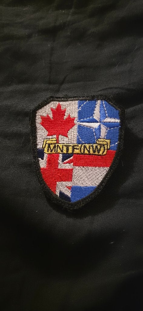 MNTF(NW) Nato patch, Ophalen of Verzenden, Luchtmacht, Nederland, Embleem of Badge
