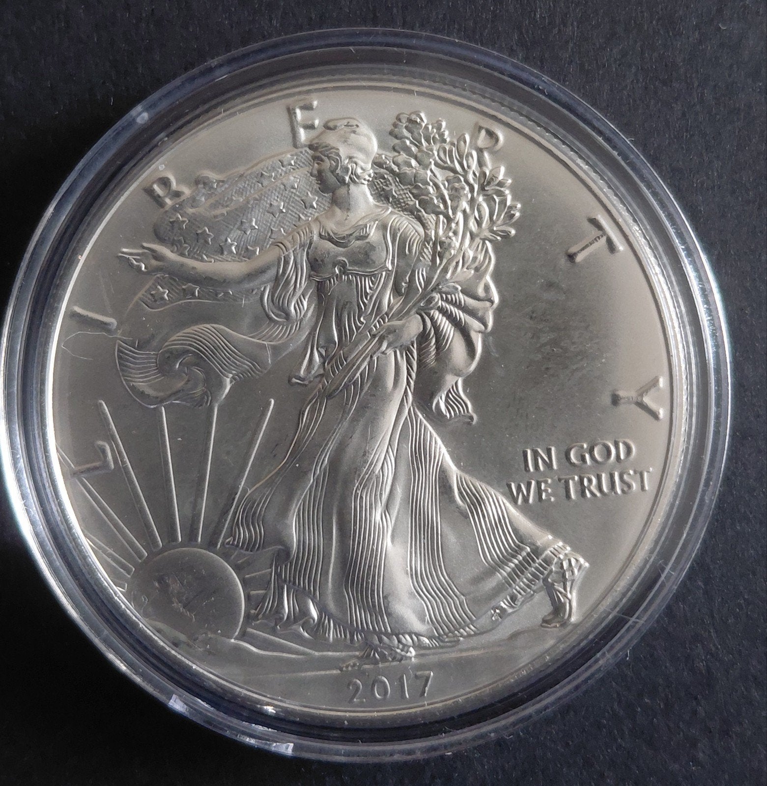 American Silver Eagle 2017 1 oz 999 zilver, Verzenden, Zilver