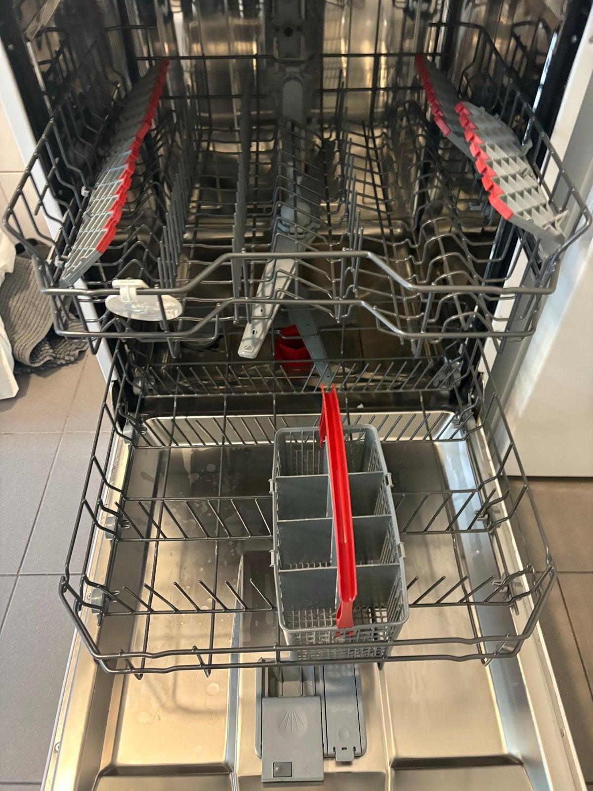 Sharp vaatwasser - Zo goed als nieuw, Ophalen, 60 cm of meer, Eco programma, Zo goed als nieuw
