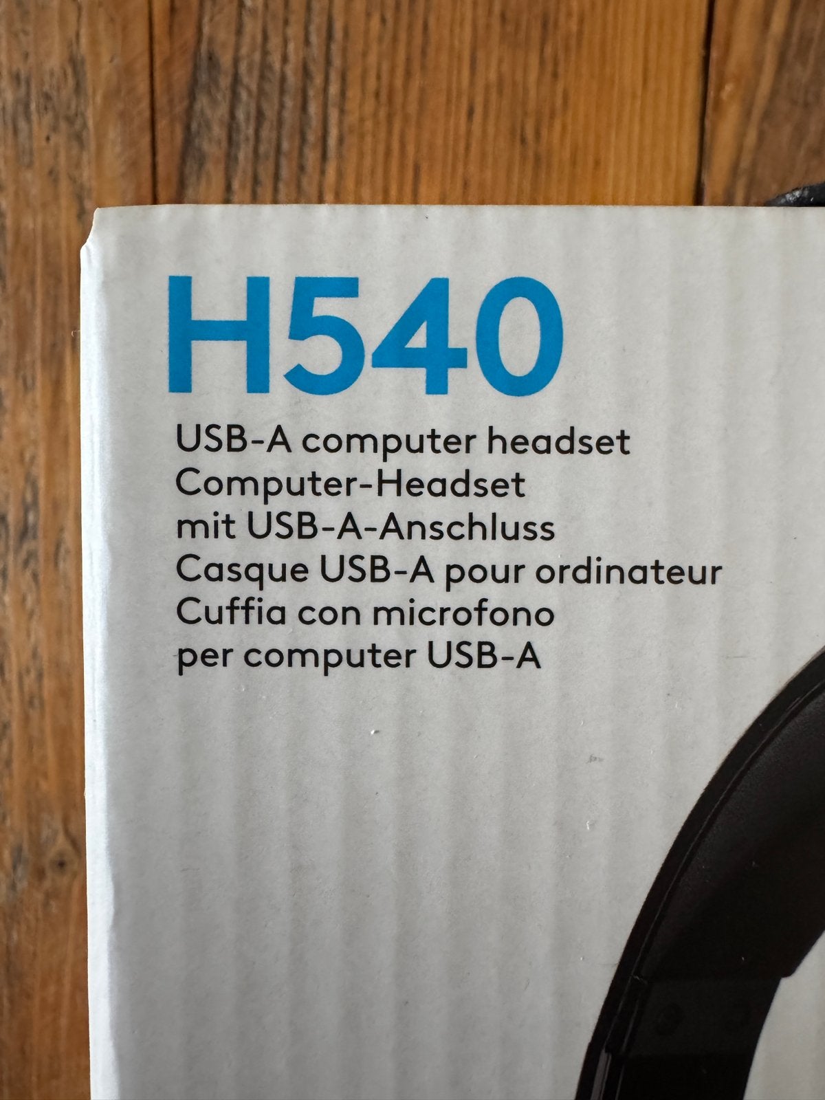 Logitech H540 USB-A Computer Headset - Nieuw in doos, Nieuw, Ophalen of Verzenden, Over-ear, Volumeregelaar