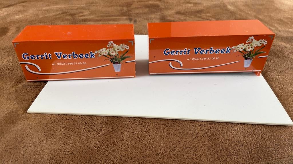 Tekno laadbakken Gerrit Verbeek, Ophalen of Verzenden, Zo goed als nieuw, Bus of Vrachtwagen, Tekno