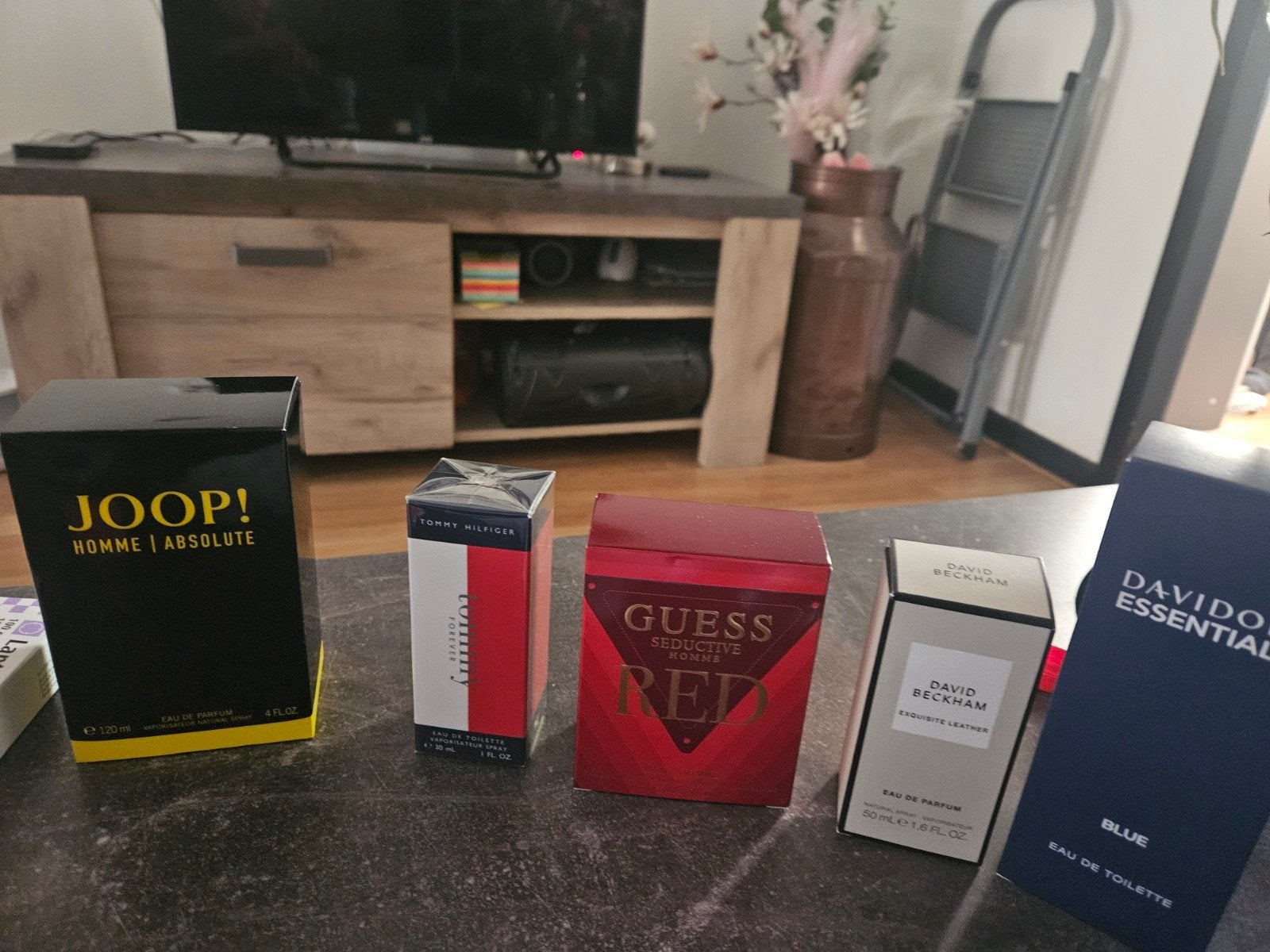 5 Herengeuren: Joop!, Tommy Hilfiger, Guess, David Beckham, Ophalen of Verzenden, Nieuw