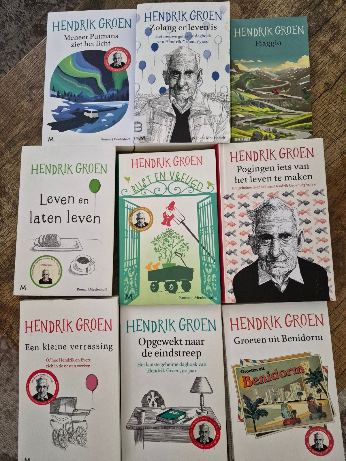 Alle boeken van Hendrik Groen - Complete collectie, Ophalen of Verzenden