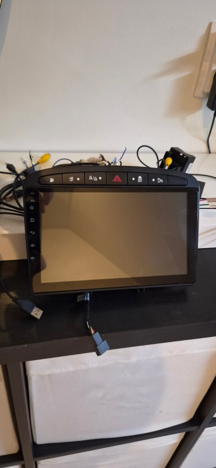Android Radio voor Peugeot 308/RCZ (zonder JBL systeem), Ophalen of Verzenden, Gebruikt